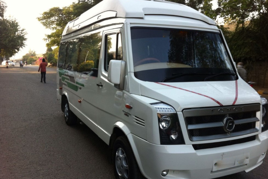 14 Seater Ac Premium 2×1 Tempo Traveller