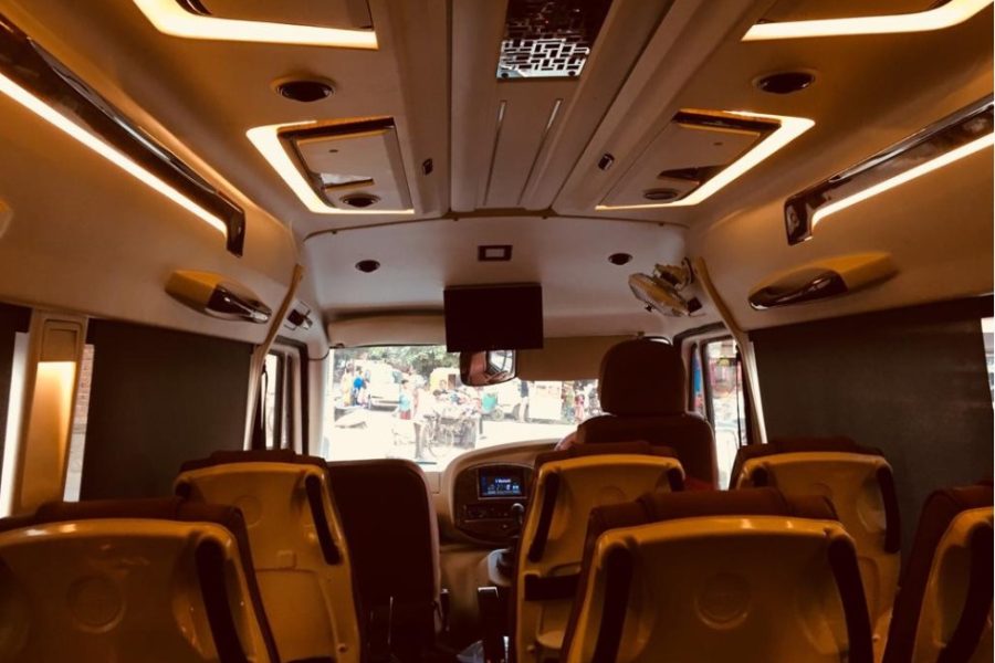 14 Seater Ac Premium 2×1 Tempo Traveller