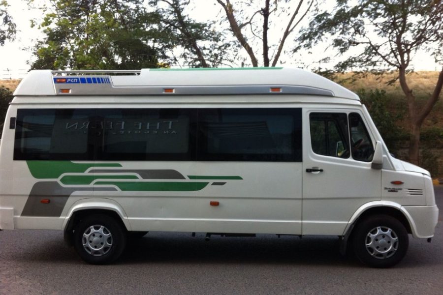 14 Seater Ac Premium 2×1 Tempo Traveller