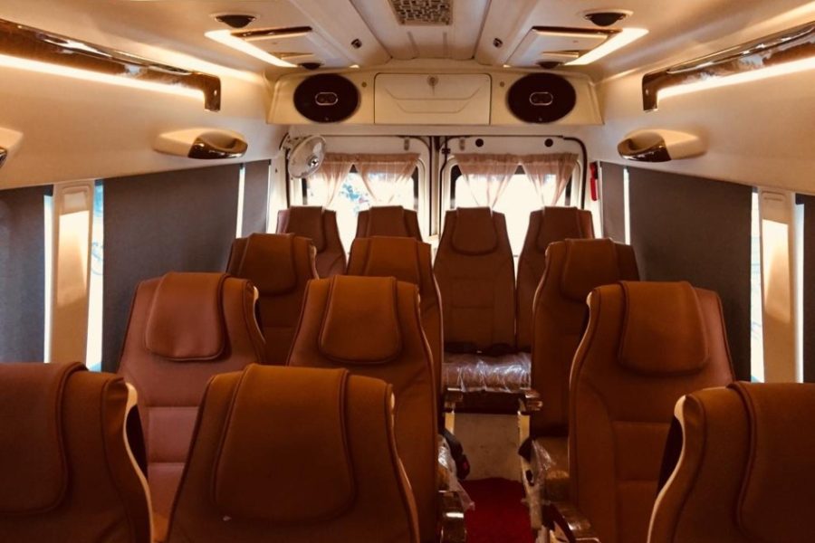 14 Seater Ac Premium 2×1 Tempo Traveller