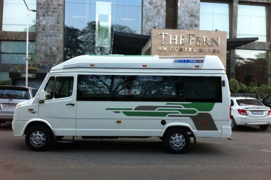 14 Seater Ac Premium 2×1 Tempo Traveller