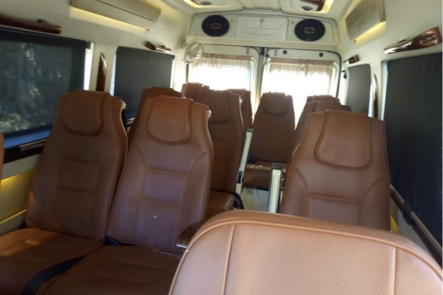 11 Seater Ac Premium 2×1 Tempo Traveller